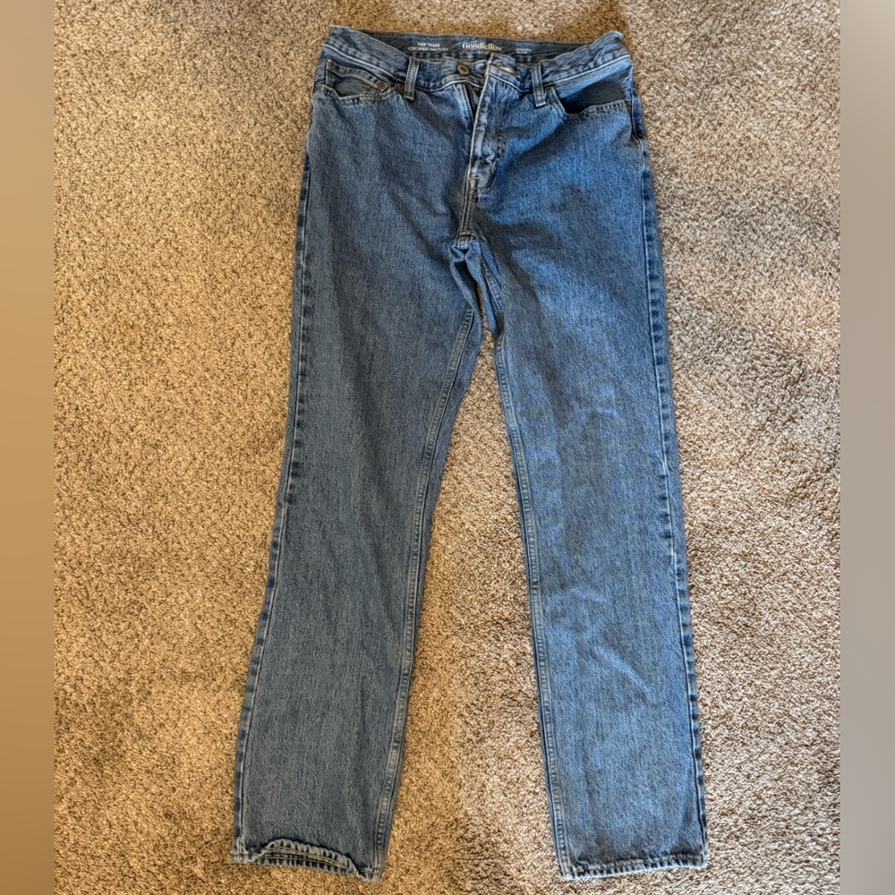 Goodfellow & Co men’s Straight Leg Blue Jeans 32x34